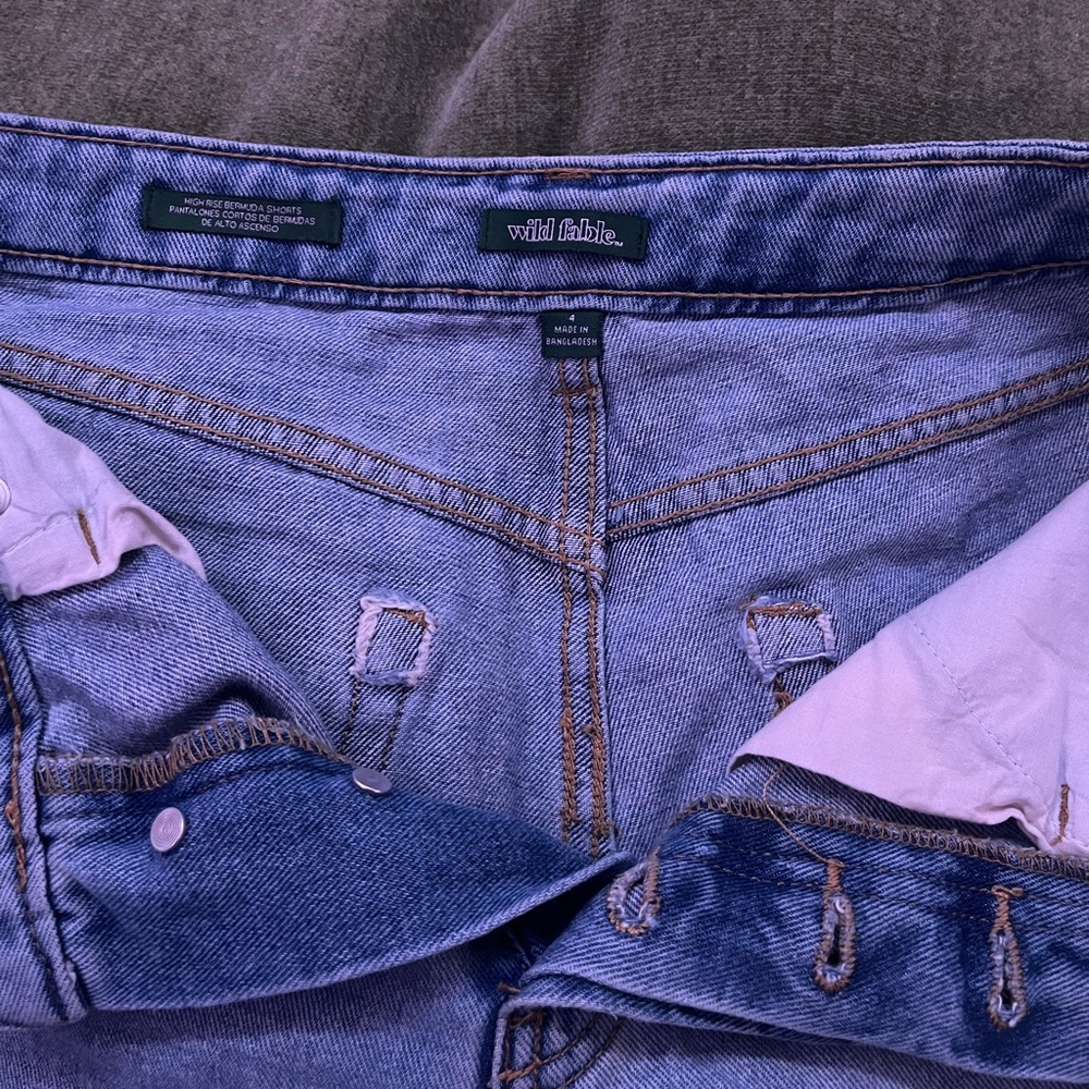 Baggy jeans shorts